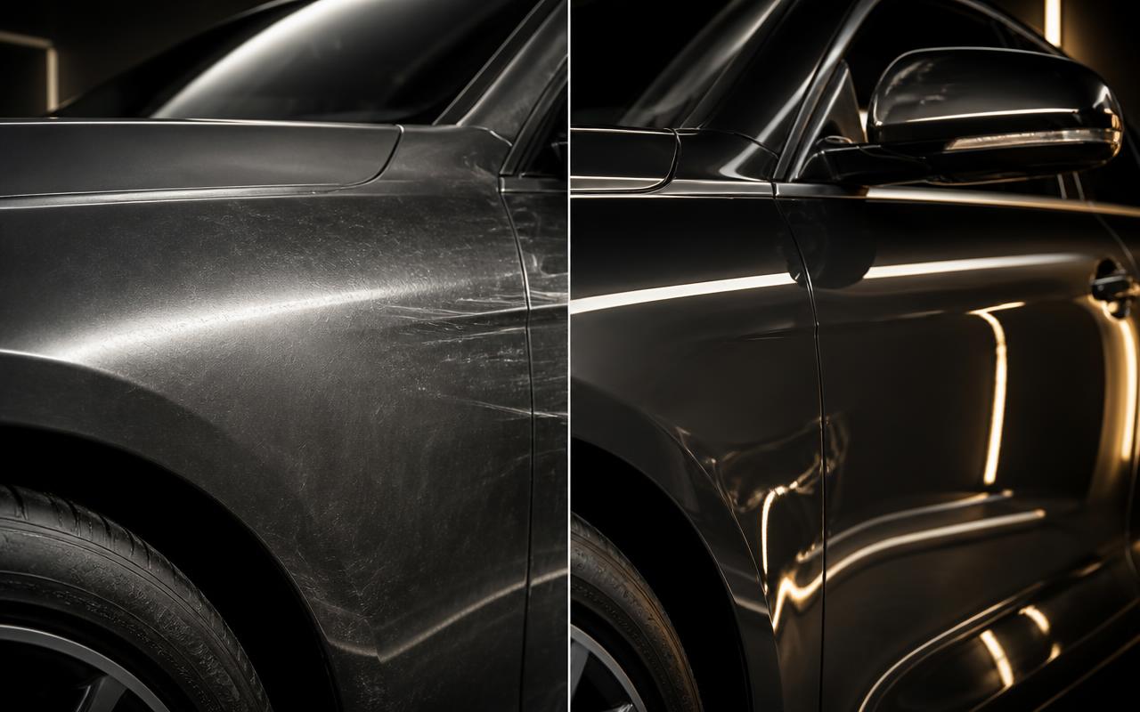 Polimento — Antes e Depois